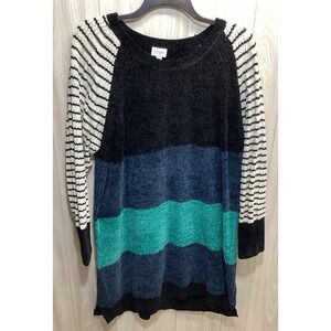 LULAROE Women's‎ (Size 2XL) Long Sleeve Round Neck Sweater 100% Polyester